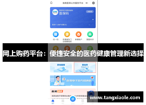 网上购药平台：便捷安全的医药健康管理新选择